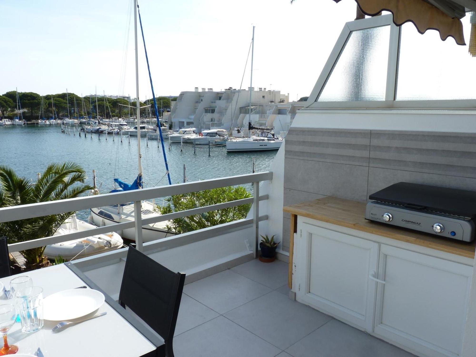 Sol-Y-Days Darse, Superbe Appartement De Type Marina Avec Belle Terrasse Vue Port De Plaisance Le Grau-du-Roi Buitenkant foto